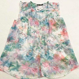 NWT Watercolour Top- size small